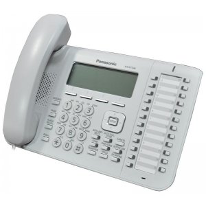 Системный телефон Panasonic KX-NT543RU белый