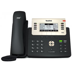 Телефон IP Yealink SIP-T27G черный