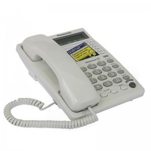 Телефон проводной Panasonic KX-TS2362RUW белый