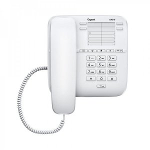 Телефон проводной Gigaset DA510 белый