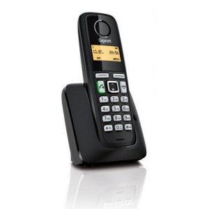 Р/Телефон Dect Gigaset A120 черный АОН
