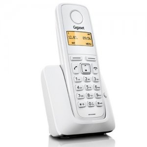 Р/Телефон Dect Gigaset A120 белый АОН