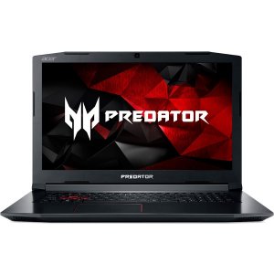 Ноутбук Acer Predator G9-793-74UJ Core i7 7700HQ/16Gb/1Tb/SSD256Gb/DVD-RW/nVidia GeForce GTX 1070 8Gb/17.3\/IPS/FHD (1920x1080)/Linux/black/WiFi/BT/Cam/6000mAh
