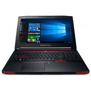 Ноутбук Acer Predator G9-593-76RJ Core i7 7700HQ/16Gb/1Tb/SSD128Gb/DVD-RW/nVidia GeForce GTX 1070 8Gb/15.6\/IPS/FHD (1920x1080)/Windows 10/black/WiFi/BT/Cam/6000mAh