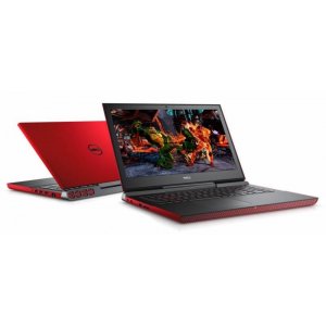 Ноутбук Dell Inspiron 7567 Core i5 7300HQ/8Gb/1Tb/SSD8Gb/nVidia GeForce GTX 1050 4Gb/15.6\/FHD (1920x1080)/Windows 10/red/WiFi/BT/Cam