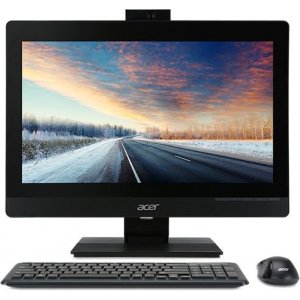 Моноблок Acer Veriton Z4640G 21.5\ Full HD Cel G3930 (2.9)/4Gb/500Gb 7.2k/HDG530/DVDRW/CR/Free DOS/GbitEth/WiFi/BT/135W/клавиатура/мышь/Cam/черный 1920x1080