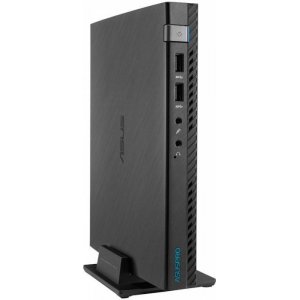 Неттоп Asus E510-B268A slim i5 4460T (1.9)/4Gb/SSD128Gb/HDG4600/noOS/GbitEth/WiFi/65W/черный