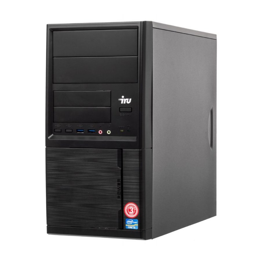 Безопасные системы IRU Компьютеры ПК IRU Home 312 MT P G4620 (3.7)/4Gb ...